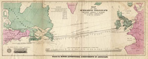Atlantic Cable Map